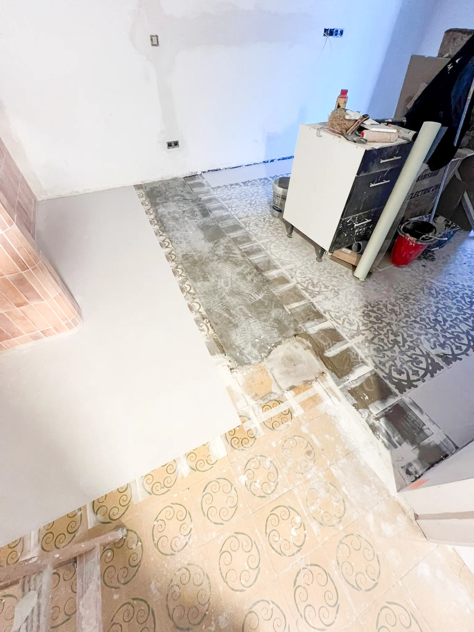 Renovación de suelo Renovación de suelo