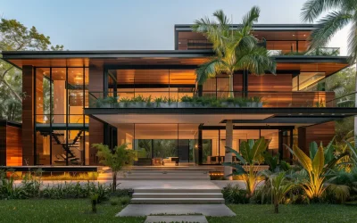 Arquitectura biofílica y ROC: La conexión natural en revestimientos continuos