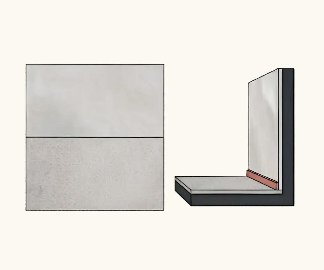 Especialización: materiales distintos por zona